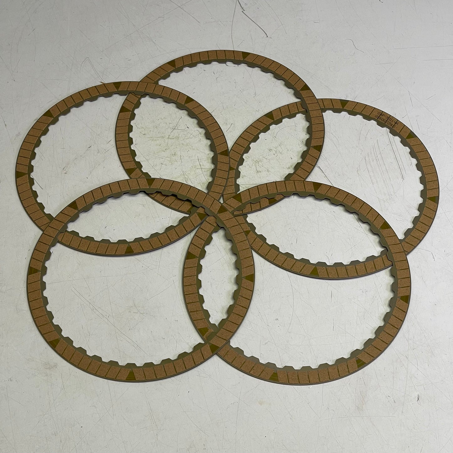 FORD (5 PACK) Genuine Transmission Clutch Friction Plate 8.5” Dia CV6Z-7B164-B