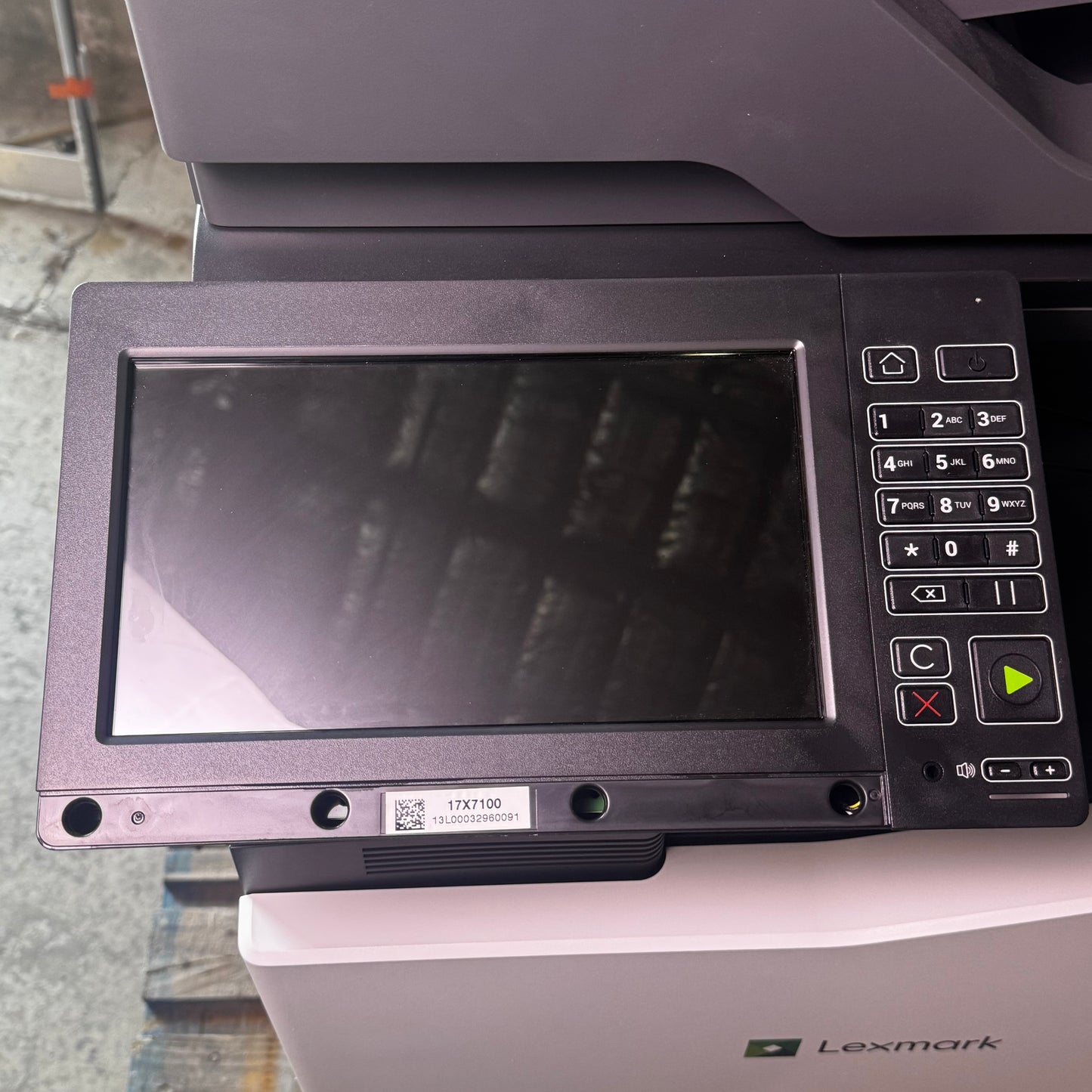 Z@ LEXMARK Laser Multifunction Printer 110-127V Grey CX820/CX860 (New Other, Minor Cosmetic Damage, See Images)