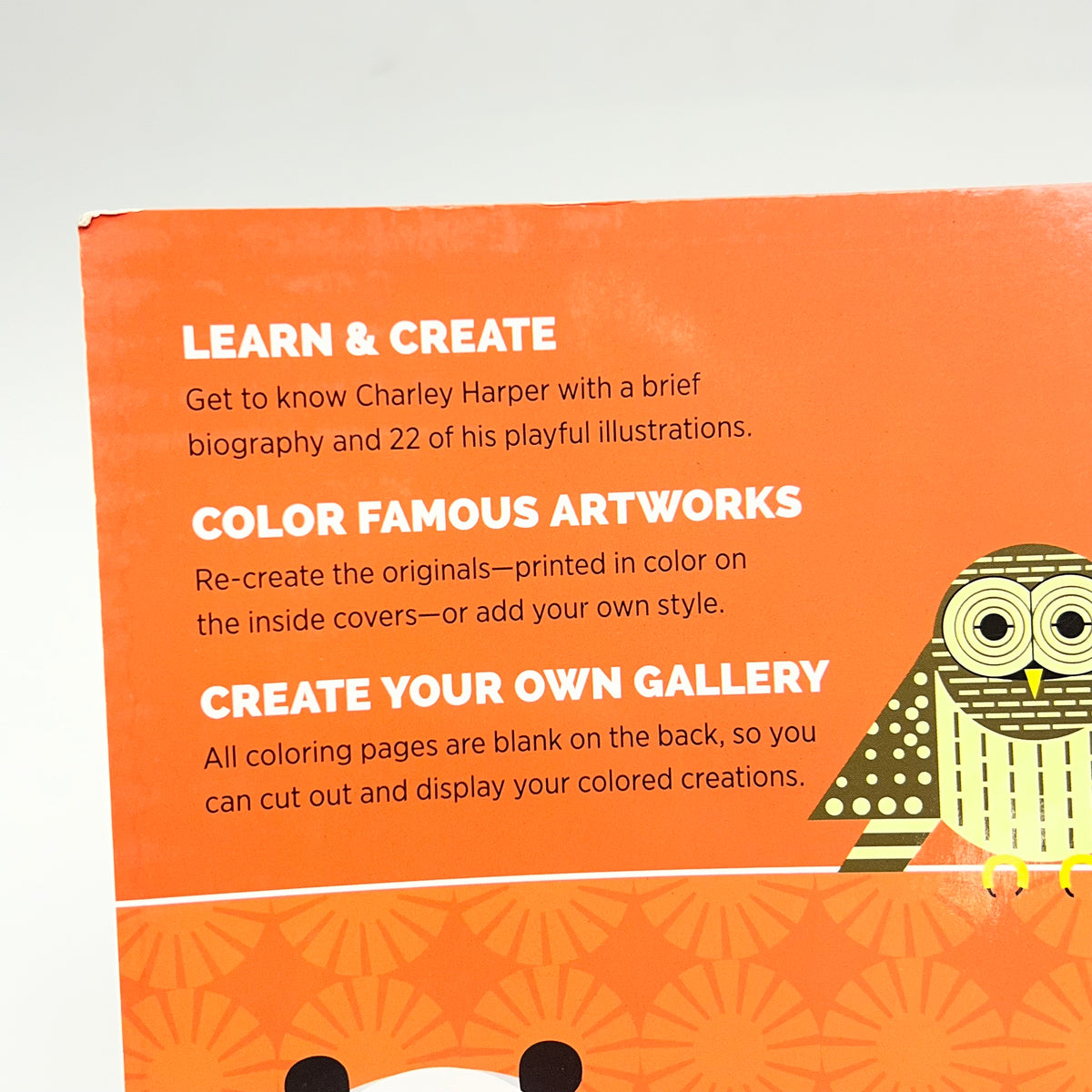 ZA@ POMEGRANATE Charley Harper Coloring Book Volume Two Soft Cover