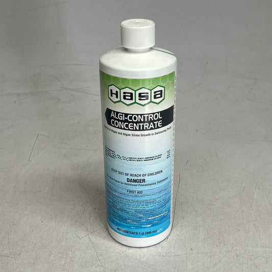 HASA Algi-control Concentrate For Swimming Pool Direct Application 1 Qt 25TX086