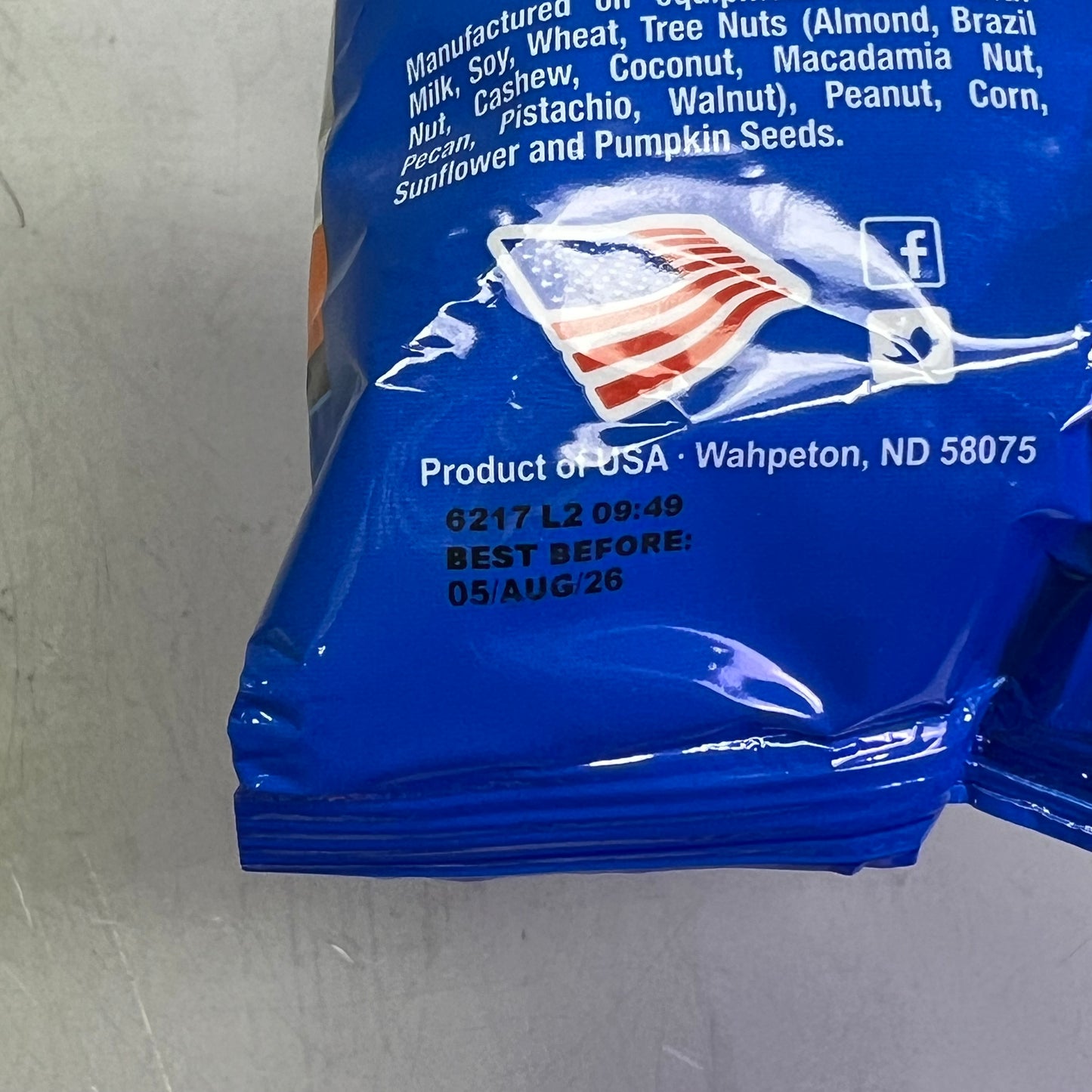 ZA@ ZA@ GIANTS (5 PACK) Original Flavor Salted Sunflower Seeds 5.75 Oz BB 08/26