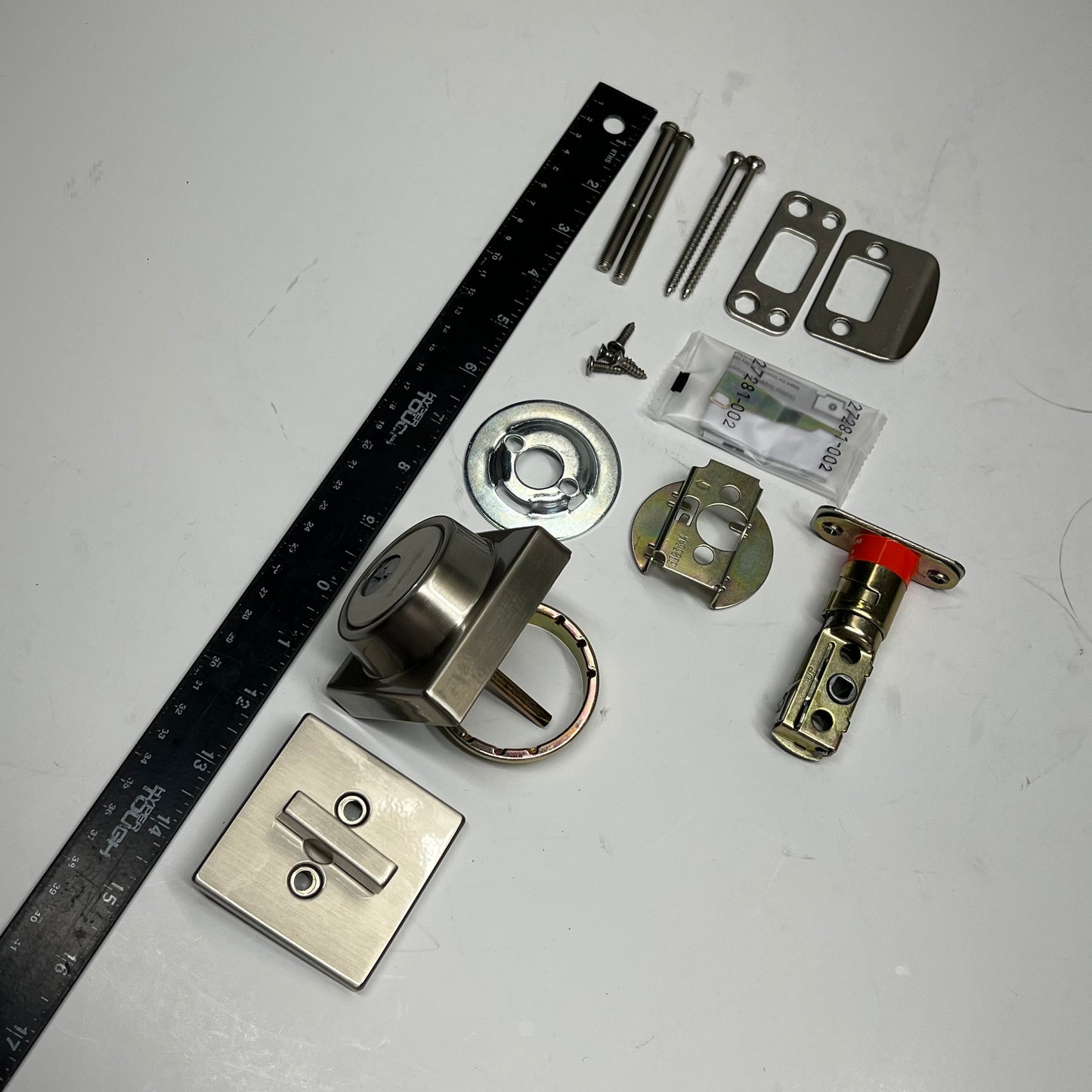 KWIKSET 817 Series Key Control Deadbolt Smartkey Security Satin Nickel 98170-015