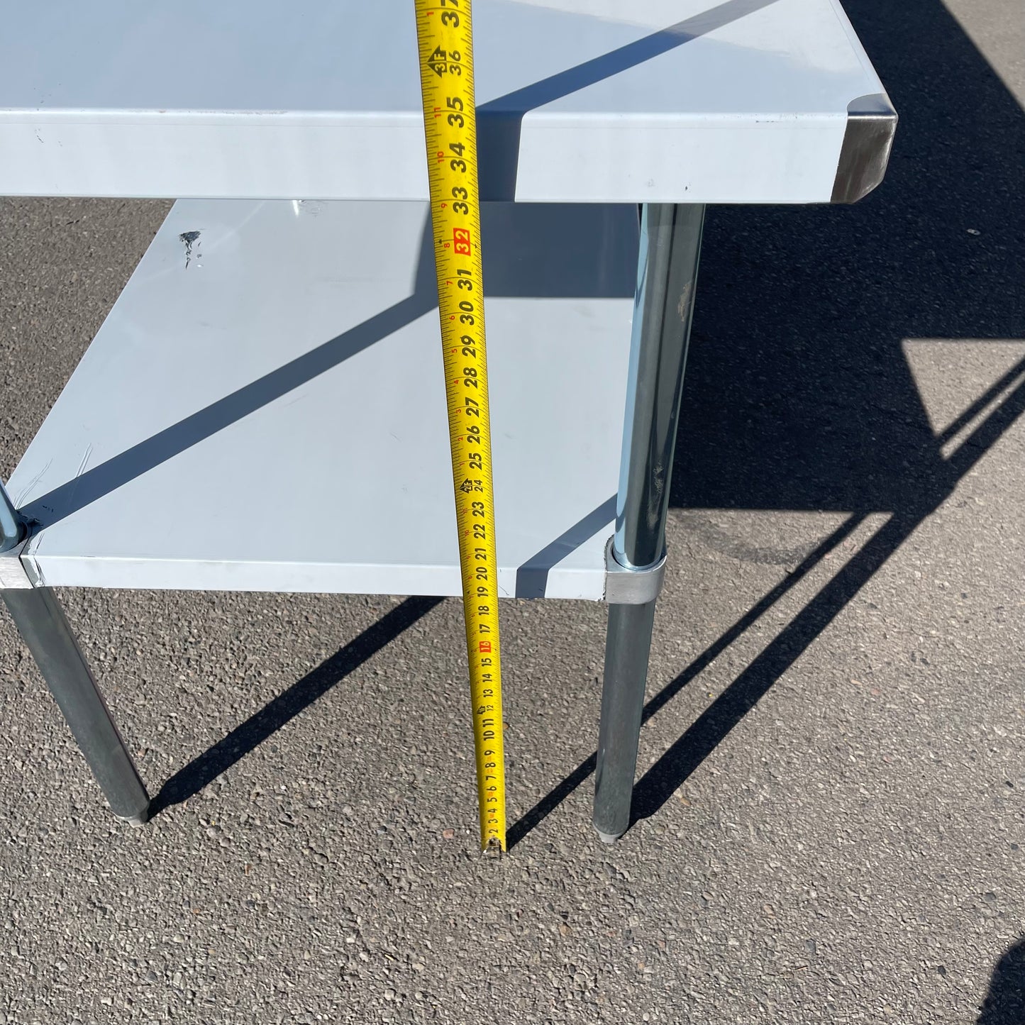 Z@ REGENCY Commercial Work Table 30”x96” Stainless Steel 600T3096G