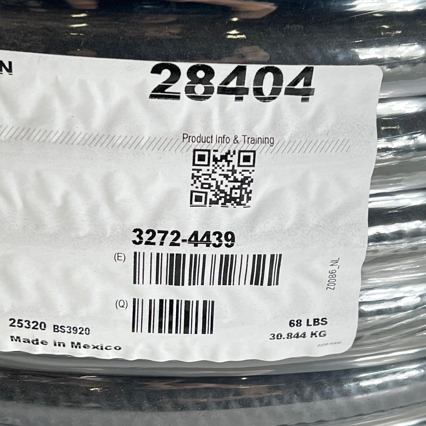 GATES Cheater Heater Hose -40°f To +257°f Temp Range 5/8" X 250' Black 3272