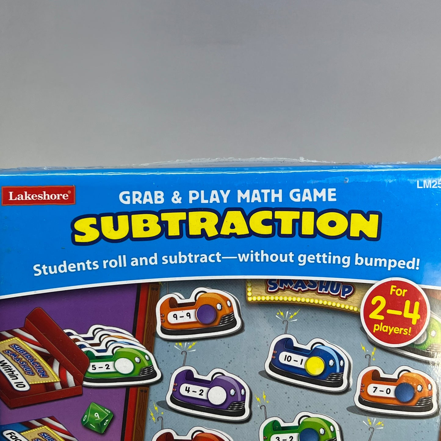 LAKESHORE Skill Building Grab & Play Math Game Subtraction Grades 1-2 LM252