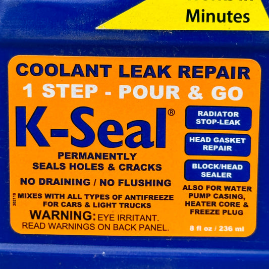 K-SEAL Multi-Purpose Permanent Coolant Leak Repair 1-Step Pour & Go 8fl oz ST5501