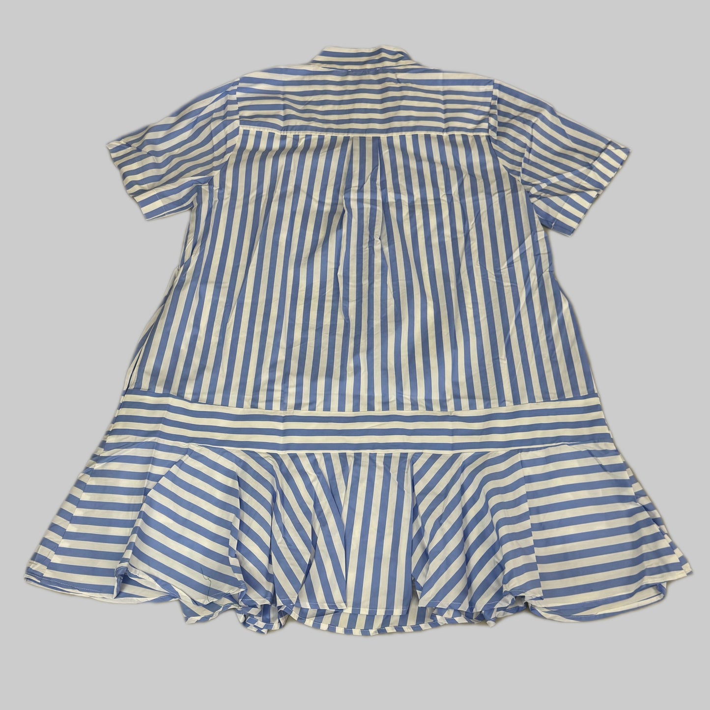 AVARA Emilia Dress Women's SZ L Blue/ White 14706-4