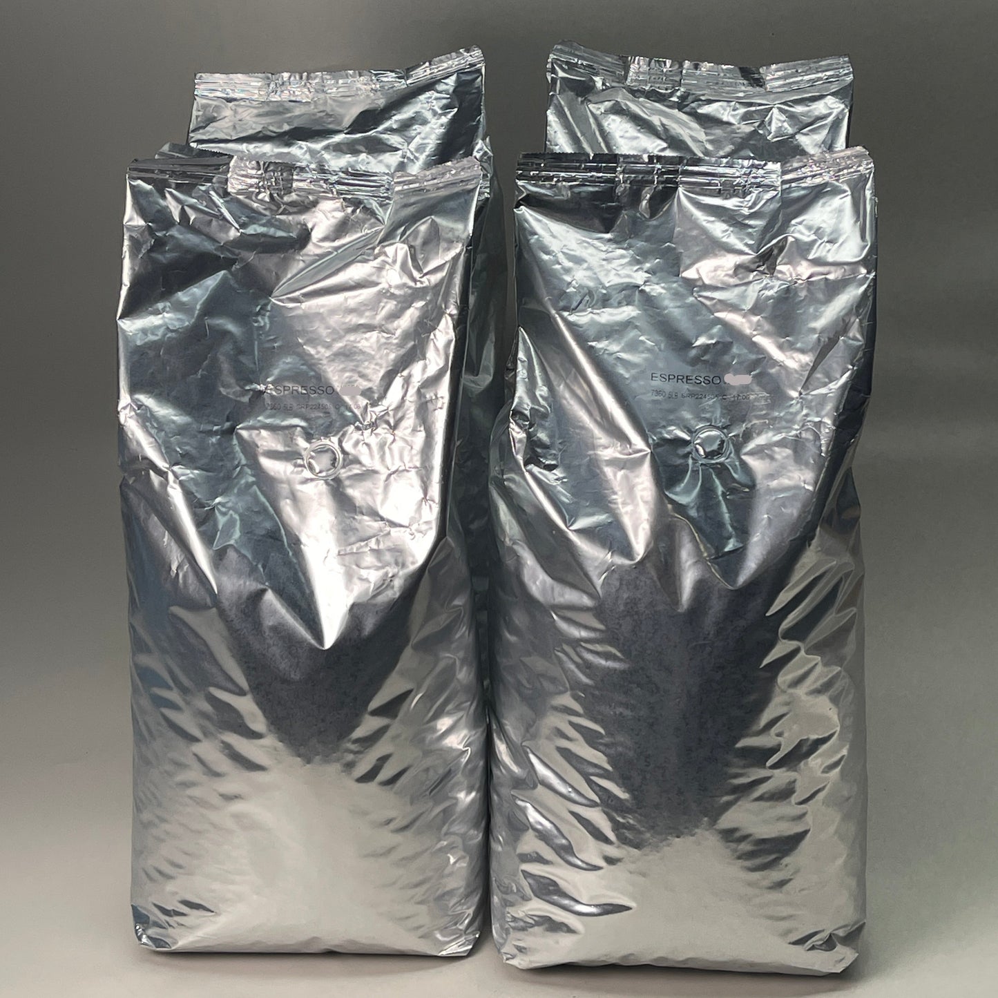 ZA@ STARBUCKS (4 PACK) Espresso Coffee Packages Whole Bean 5 lb Each BB 07/26 A