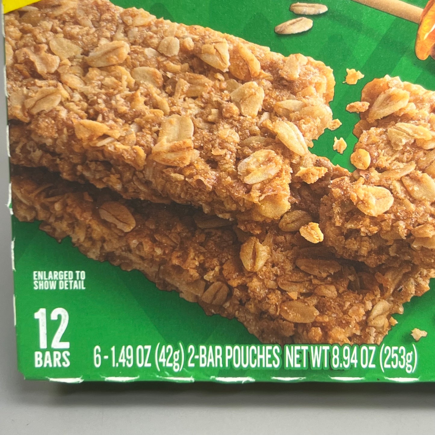 NATURE VALLEY (2 BOXES) Crunchy Oats ’n Honey Granola Bars 8.94oz Exp 12/24