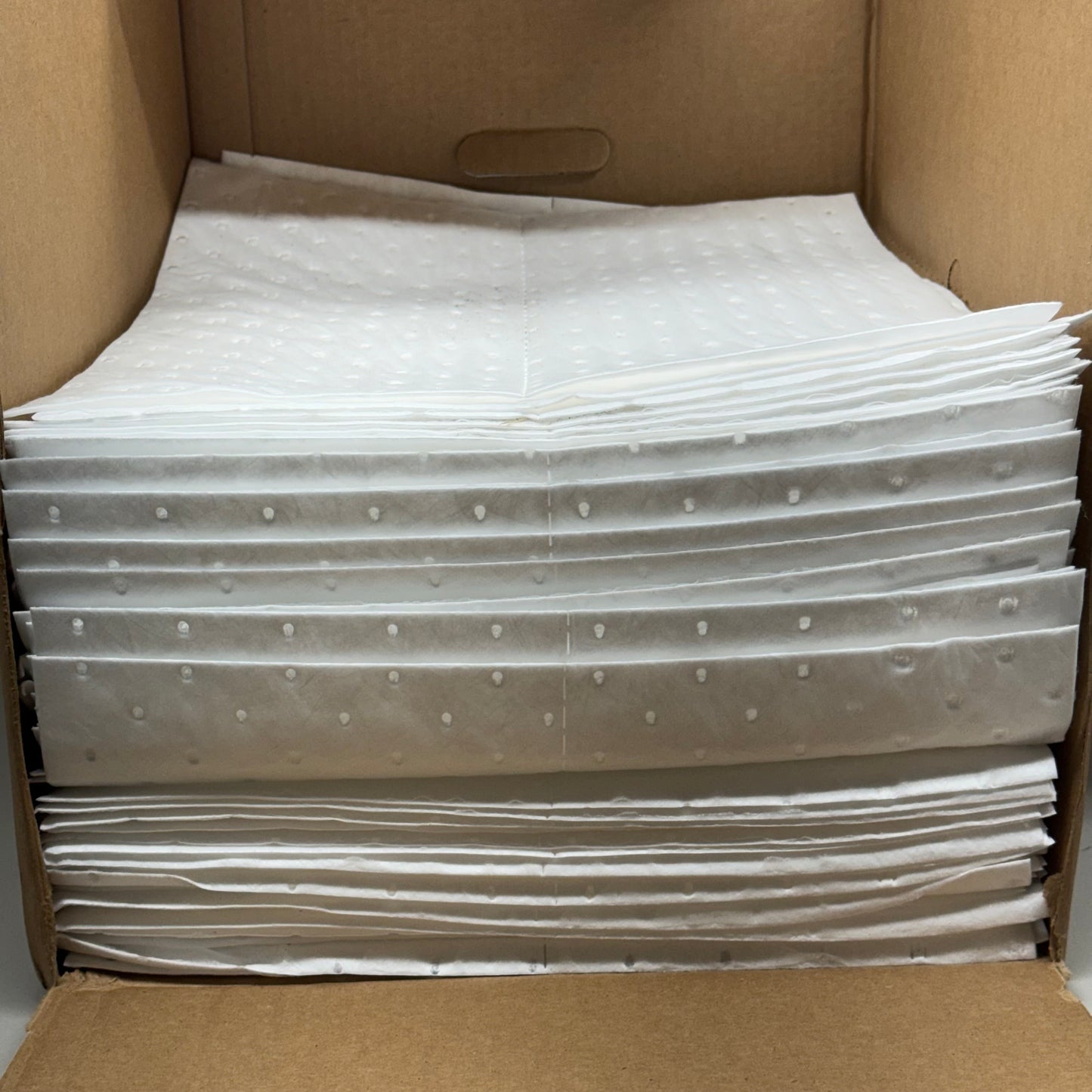 BRADY SPC (100 Pieces) Oil Medium Weight Absorbent Pad 15"x19" White SXT300