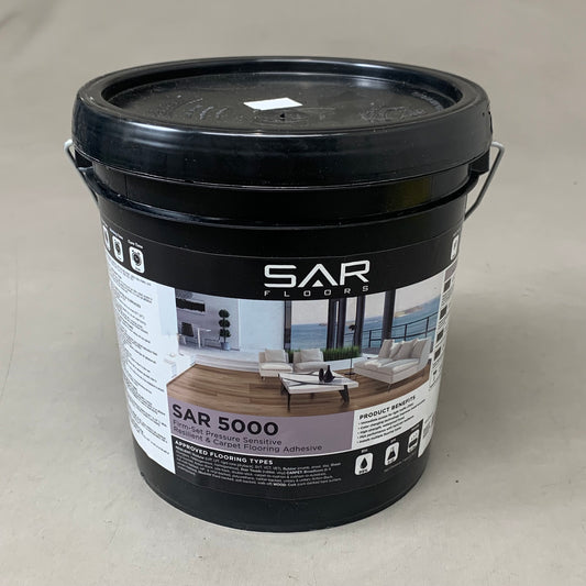 SAR FLOORS Firm-Set Pressure Sensitive Resilient Flooring/Carpet Adhesive SAR-5000
