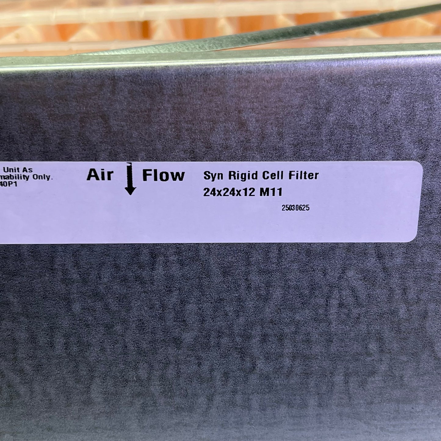 AEROSTAR Box Style MERV11 Fiberglass Rigid Cell Air Filter 24" X 24" X 12" 14937