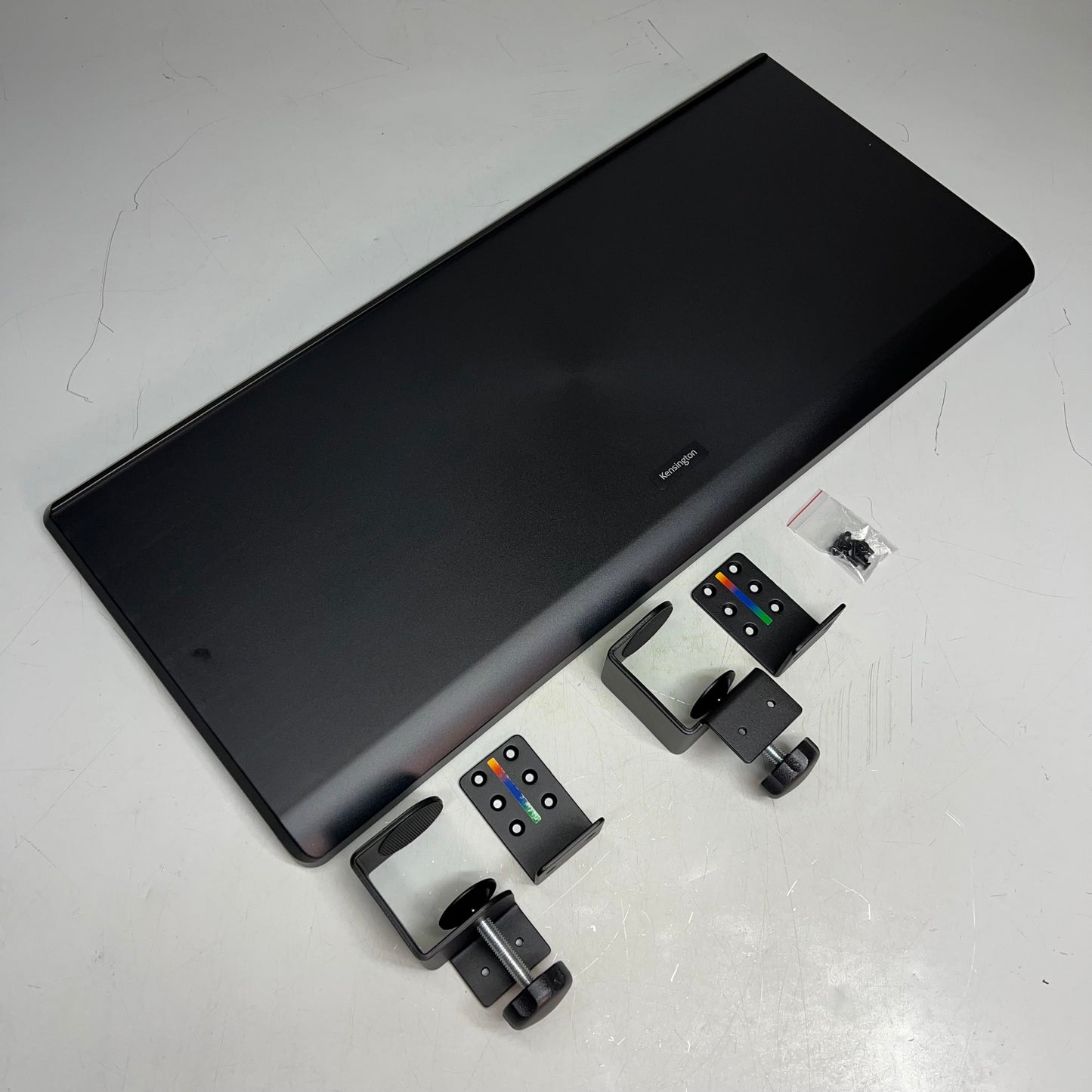 SMARTFIT Clamp-On Keyboard Drawer Smooth Moving Adjustable Black K55407WW