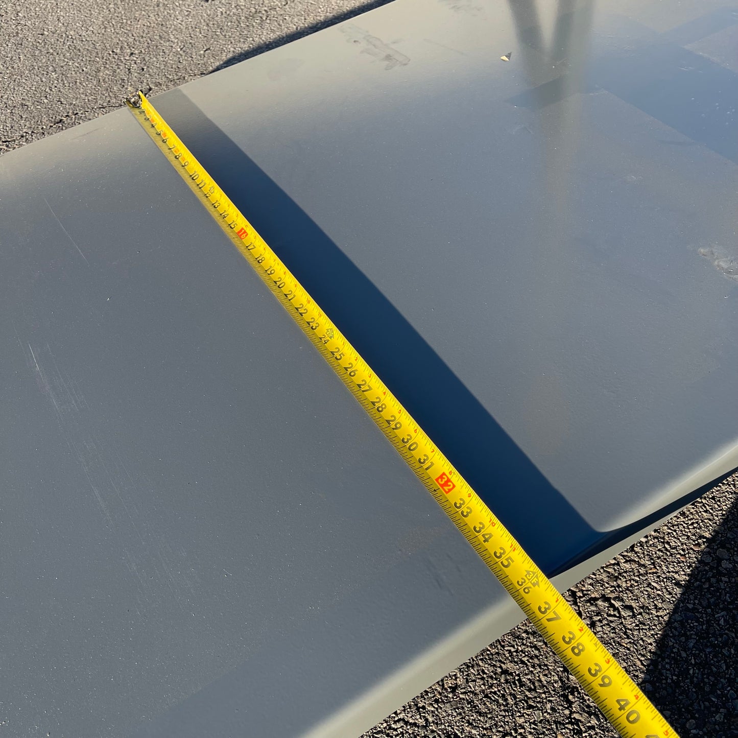 ZA@ Pallet of LITTLE GIANT Flush Platform Truck 72”x36” Grey (AS-IS)(D)