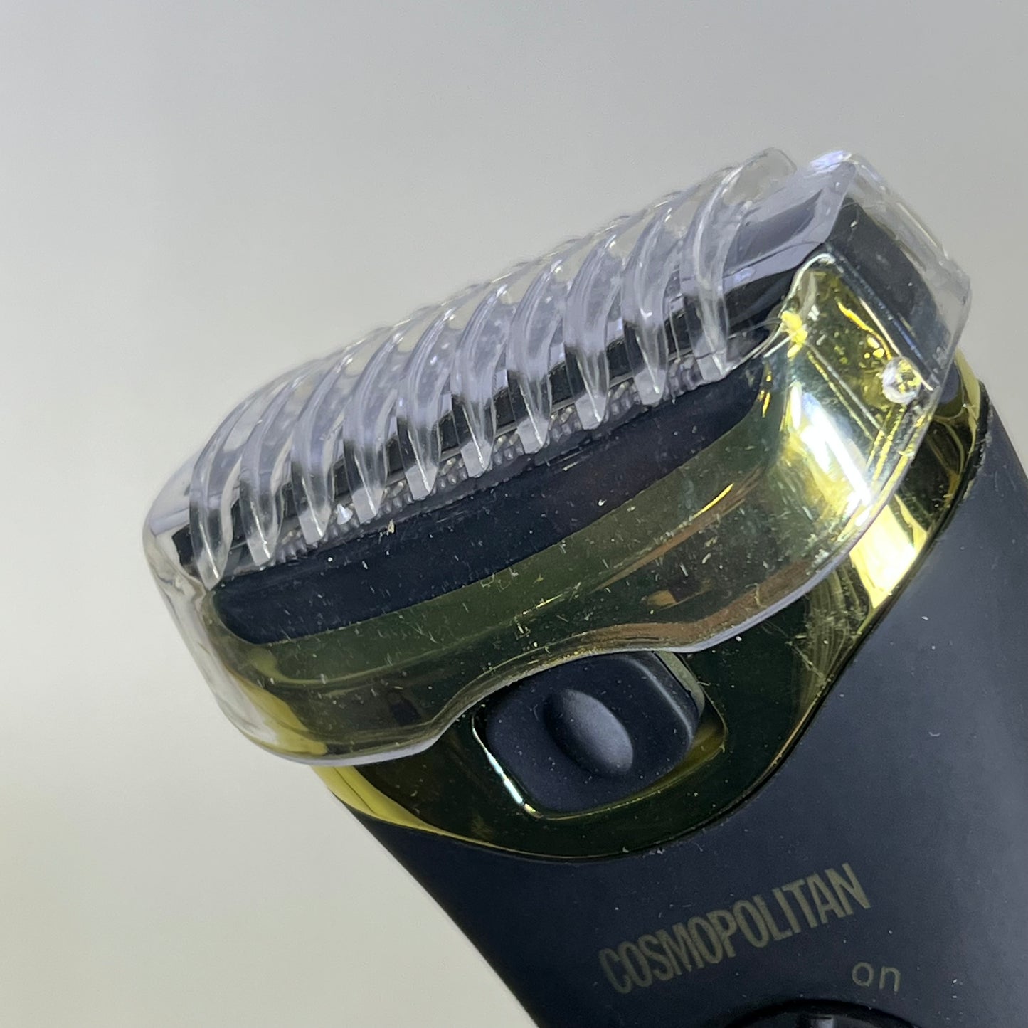 COSMOPOLITAN Cordless Portable Rechargeable Lady Shaver Black & Gold 2021-7281