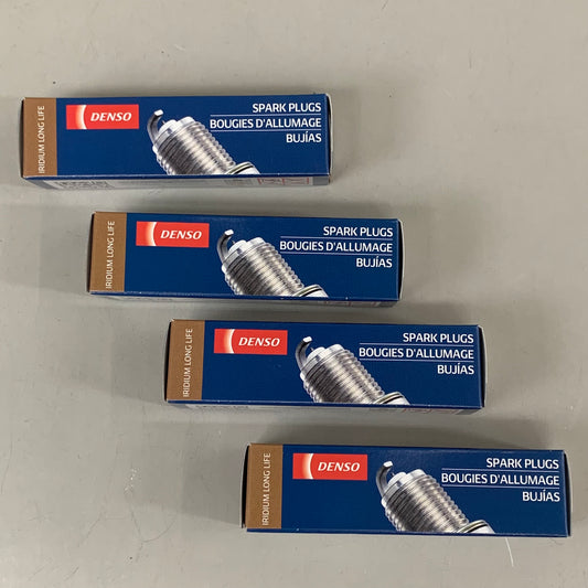 DENSO (4 Plugs) Iridium Long Life Spark Plugs For Toyota Camry 3417