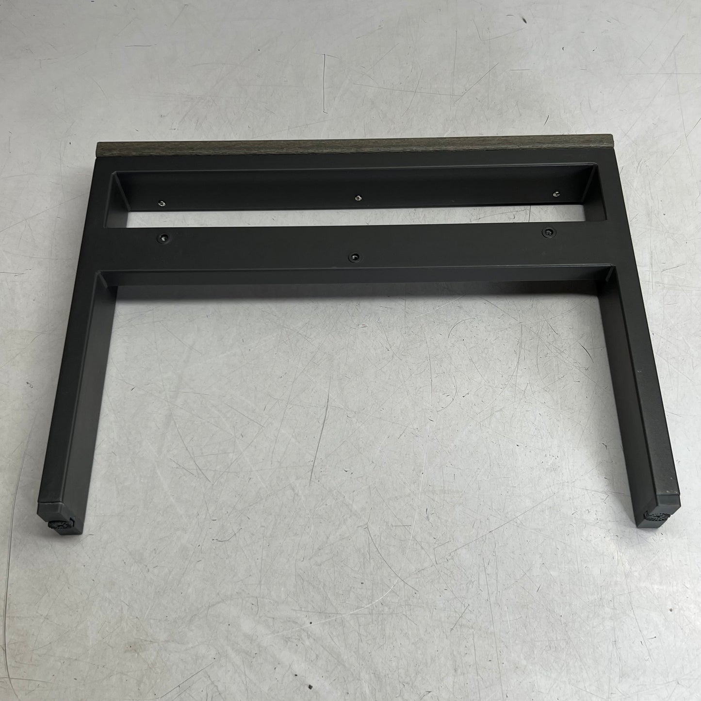 NORTHCAPE INTL Metal Side Table 21"L x 17"W Black