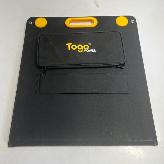 TOGO Power 100w Advance Solar Panel  21"W x 48"L Black X002INKDLJ (New Other, Distressed Box)