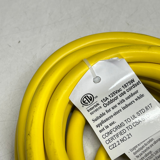 STRONGWAY Outdoor Extension Cord w/ Indicator Light 25' - 12/3ga 15 Amp 5713552