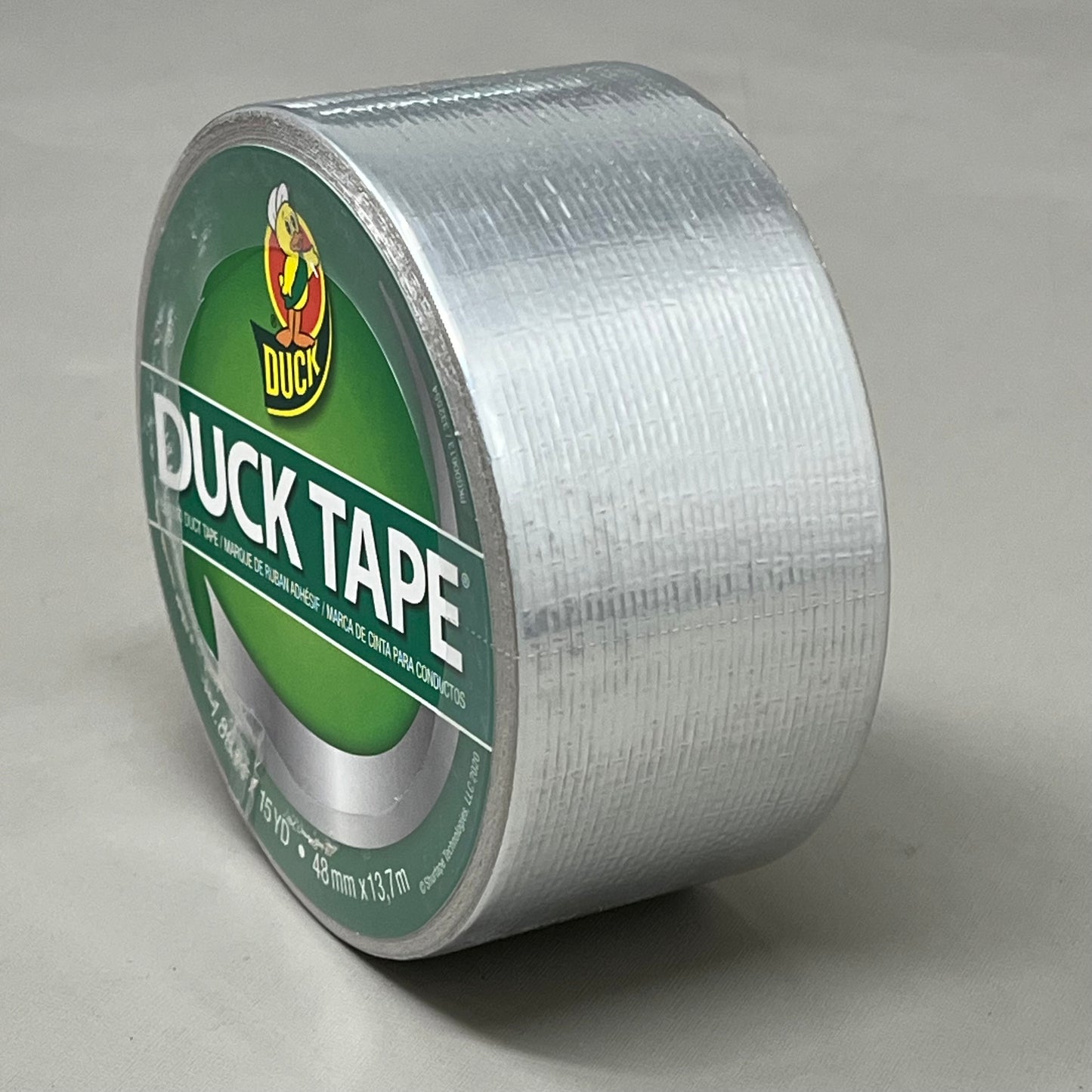 SHURTAPE (6 PACK) Heavy Duty Duct Tape Vinyl Backing 15ydX1.88" W Chrome 1303158