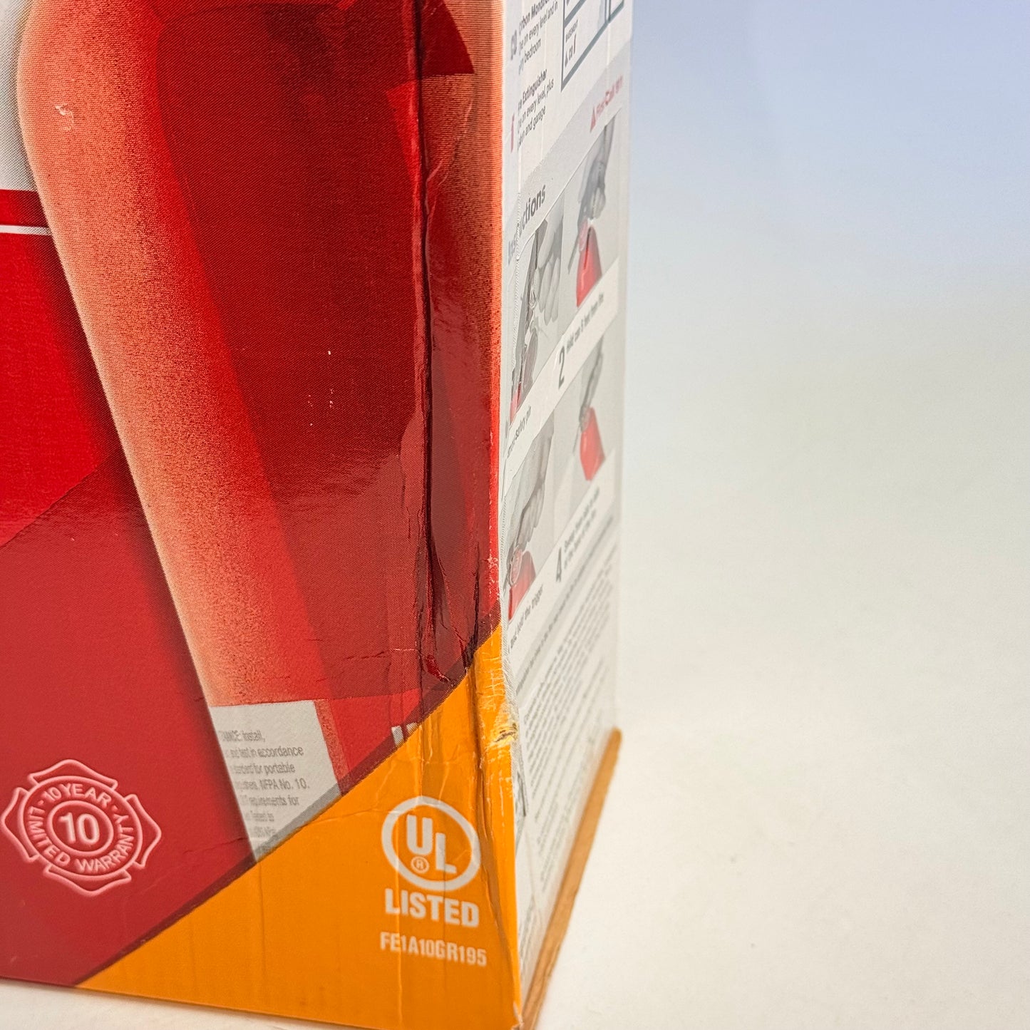 FIRST ALERT(2 PACK) Home1 Multipurpose ABC Rechargeable Fire Extinguisher 2.5 Lb 1-A:10-B:C(New-Other)