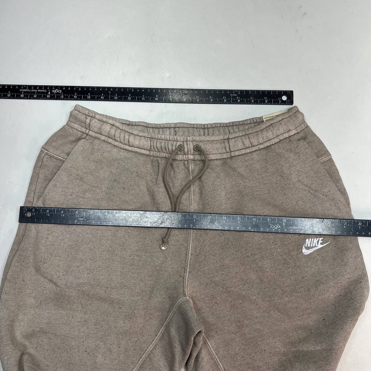 NIKE Club Sweat Soft Fleece Sweat Pants  Men's Sz XL Dark Driftwood DQ4665