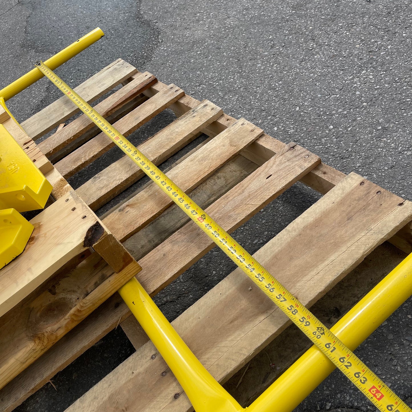 Z@ GARLOCK RailGuard Bases and Gate, Yellow 62"x41" (New)
