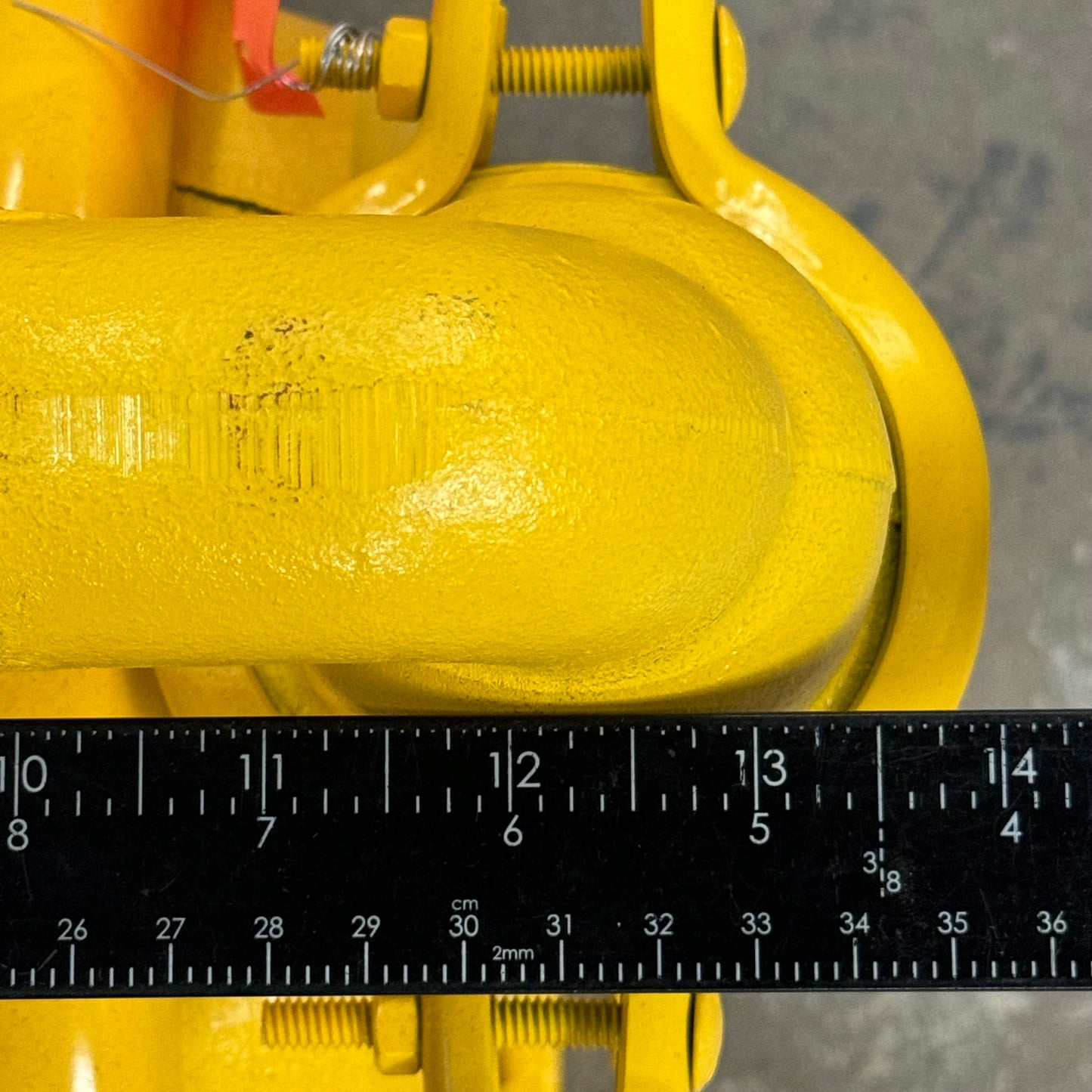 VERSAMATIC AODD Pump E4CA1R110-ATEX 7"x14"x11" Yellow