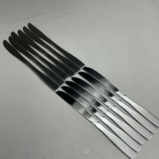 ABC (12 Pack) Stainless Steel Back Bay Stamped Dinner Knife 8.5" BBY-08 (New Other- Distressed Packaging)