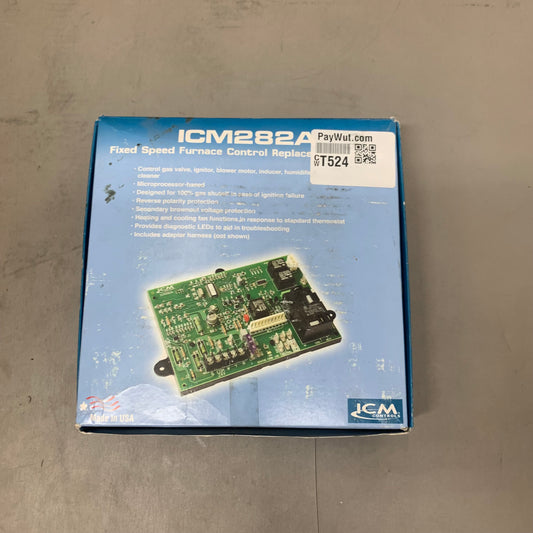 ICM CONTROLS Furnace Control Replacement Module For Enhanced Controls Green 282A