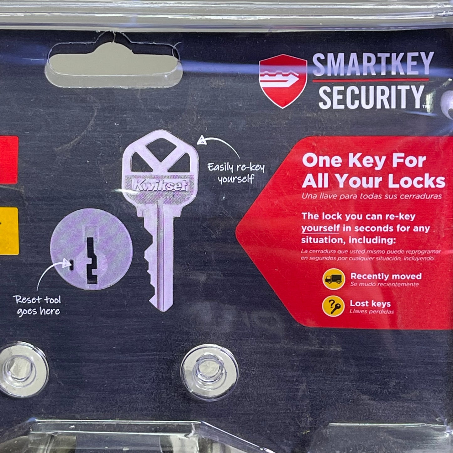 KWIKSET Balboa Entry Door Lever & Deadbolt 2-3/4" Satin Nickel 96900-420