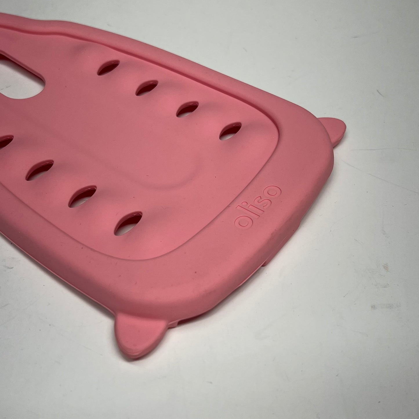 OLISO Tg Heat Resistant Silicone Solemate Soleplate Smart Iron Cover Rose