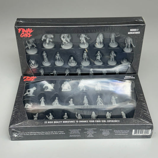 FINAL GIRL 2PK Series 2 Miniatures 22 Figurines Gray