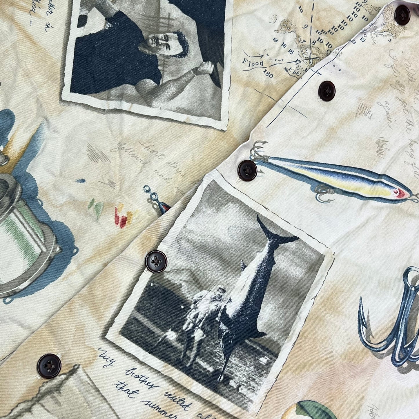 POLO BY RALPH LAURN Vintage Camp 100% Cotton Men's Sz XL Tan