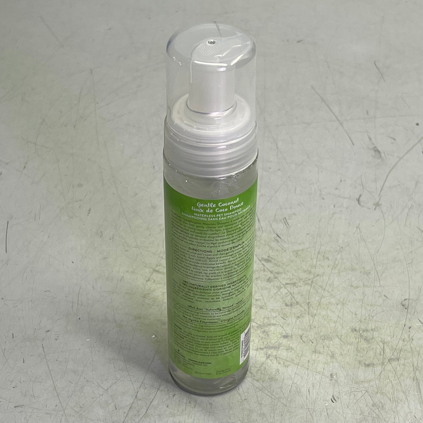 TROPICLEAN (2 PACK) Waterless Hypo Allergenic Dog & Cat Shampoo 7.4 fl oz