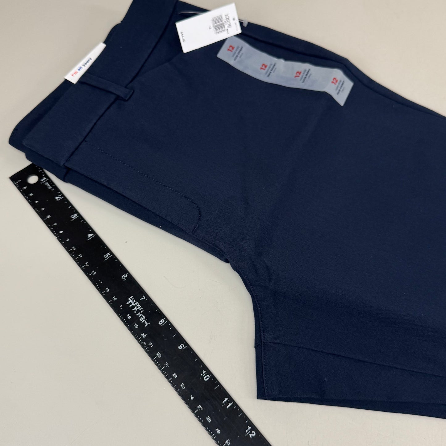 OLD NAVY High Waisted Pixie Skinny Ankle Pants Women's Sz 12 In The Navy 3139011958