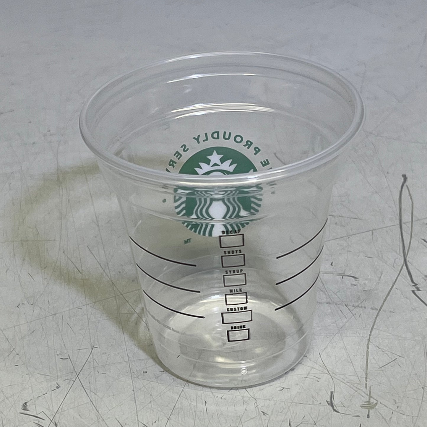 ZA@ PACTIV EVERGREEN (1060 PACK) Iced Tall Cup 12/14 oz Natural Clear 11153352