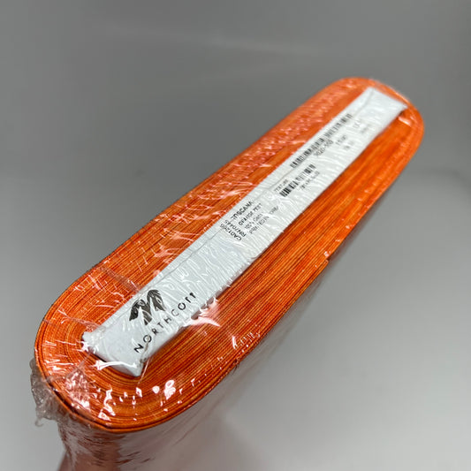 NORTHCOTT Toscana Fabric By Deborah Edwards 15 Yds X 22" Orange Zest 9020-550