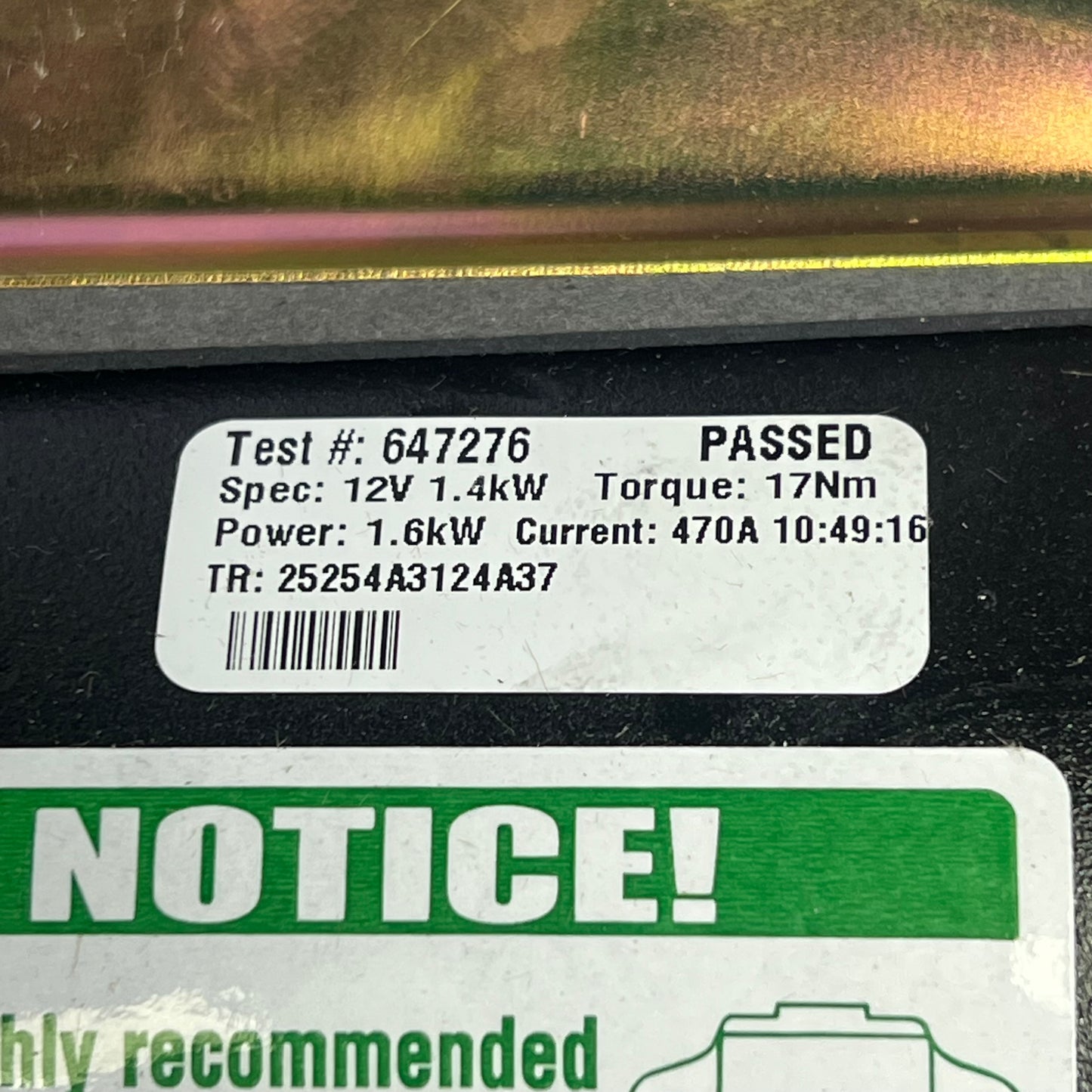 NAPA Remanufactured Starter for Ford & Mercury Vehicles Bolt-on Mounting 2449628