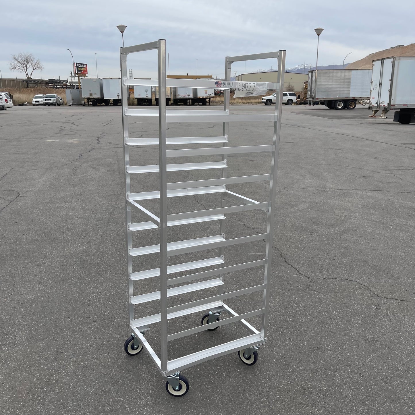 ZA@ NEW AGE Bun Pan Rack ALUMINUM 250212 (AS-IS)(B)