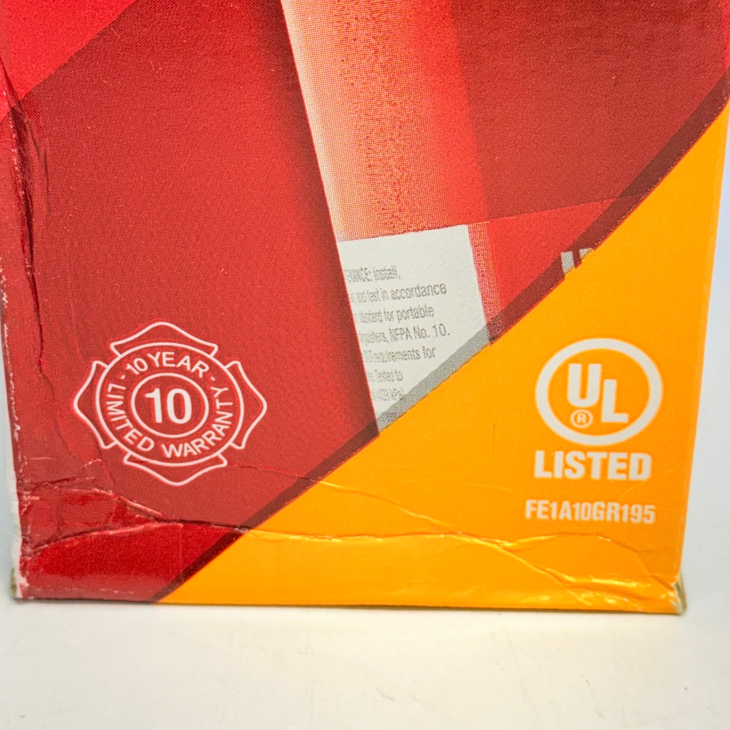 FIRST ALERT(2 PACK) Home1 Multipurpose ABC Rechargeable Fire Extinguisher 2.5 Lb 1-A:10-B:C(New-Other)
