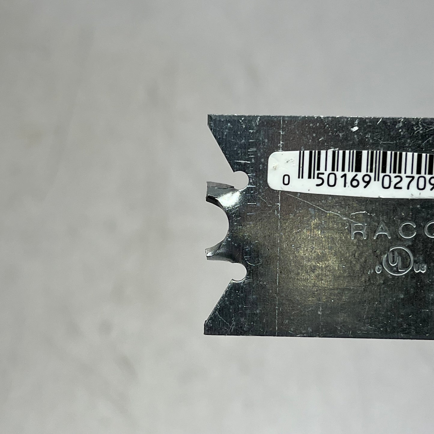 HUBBEL (100 PACK) Raco Cable Protector for NMSC Steel 2-9/16" Silver 2709