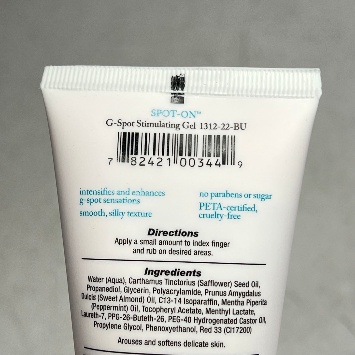 DOC JOHNSON (2 PACK) Spot on G-spot Stimulating Gel 2 oz Clear 1312-22-BU