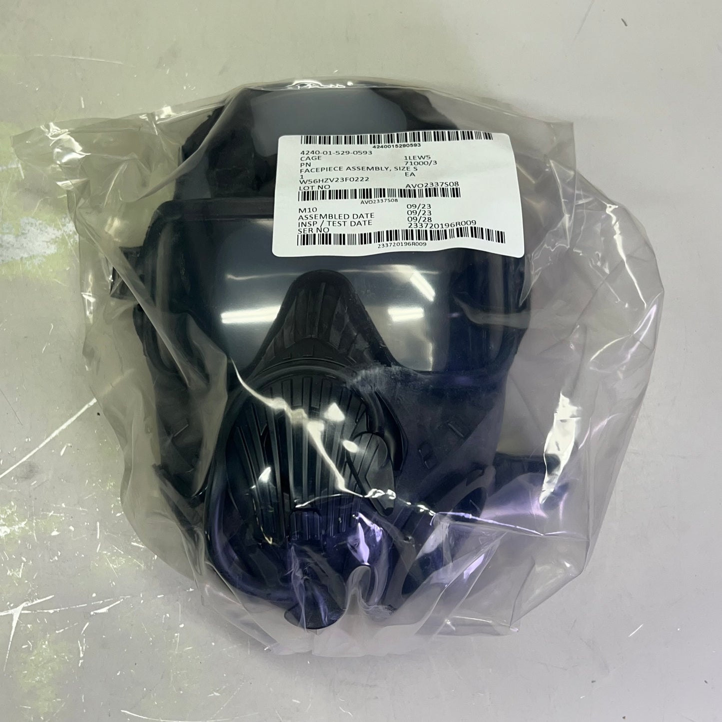 AVON M50 Mask Kit For First Responders & Military Small Black 4240-01-512-4431