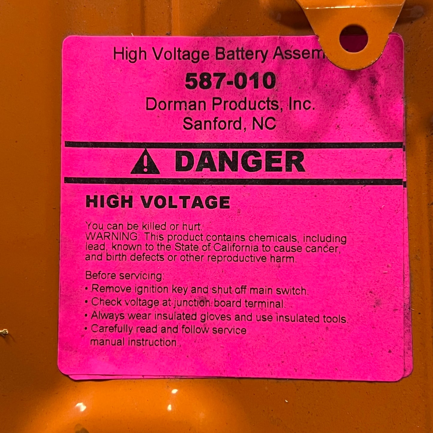 ZA@ Pallet of DORMAN Hybrid Drive Battery 587-010 (AS-IS)