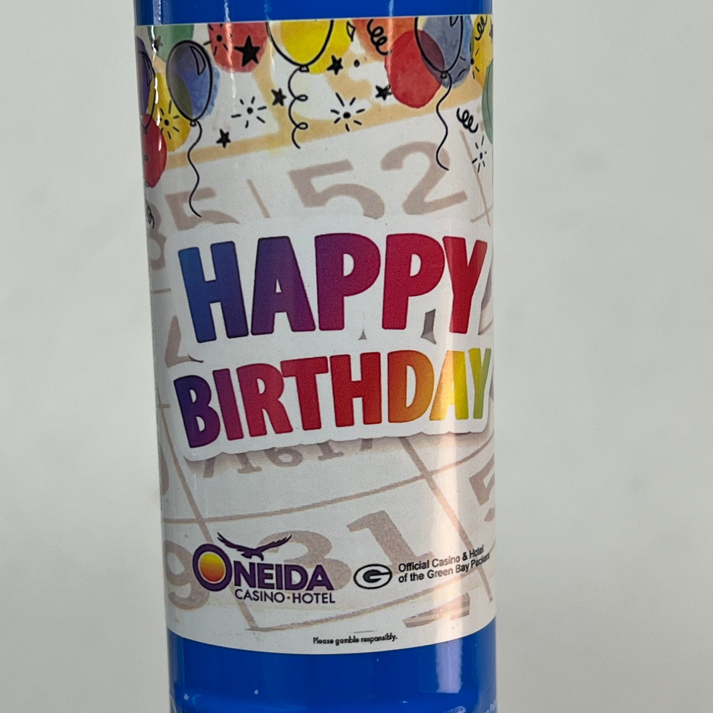 DAB O INK (12 PACK) Onedia Casino Happy Birthday Bingo Marker 4oz Blue D25