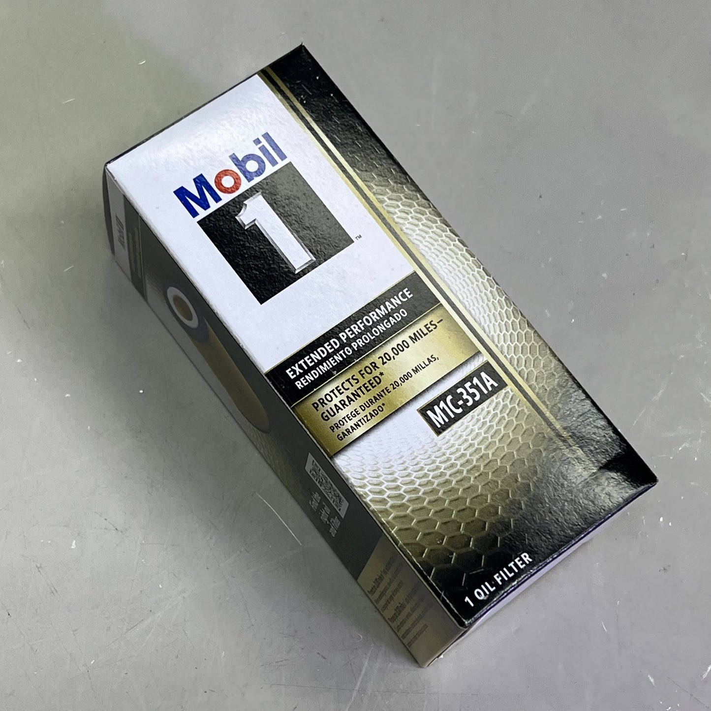 MOBIL ( 2 PACK) 1 Engine Oil Filter Extended Performance 20,000 Mile Protection M1C-351A