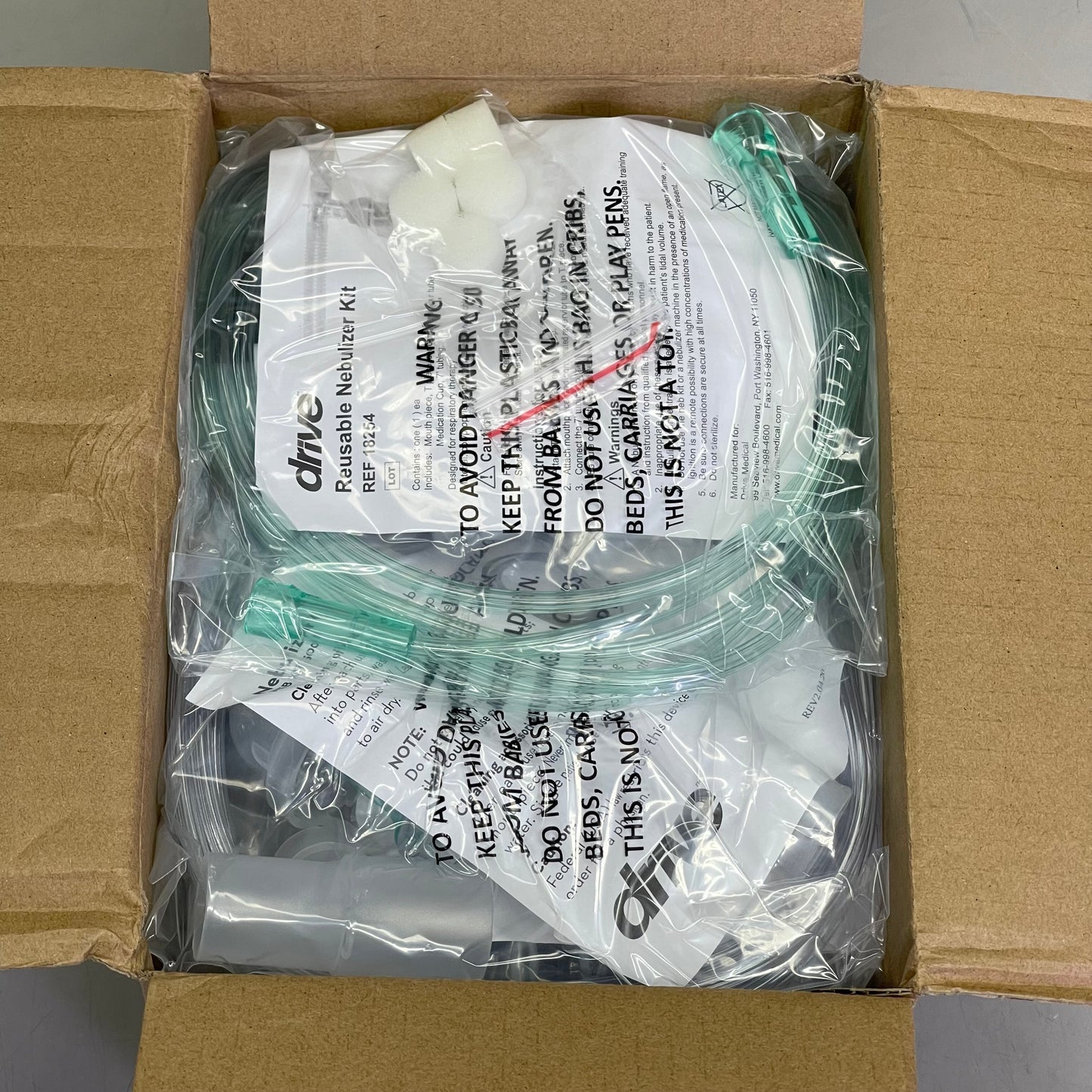 ZA@ DRIVE Power Neb Ultra Compressor Nebulizer, Reusable & Disposable Neb Kits 18081