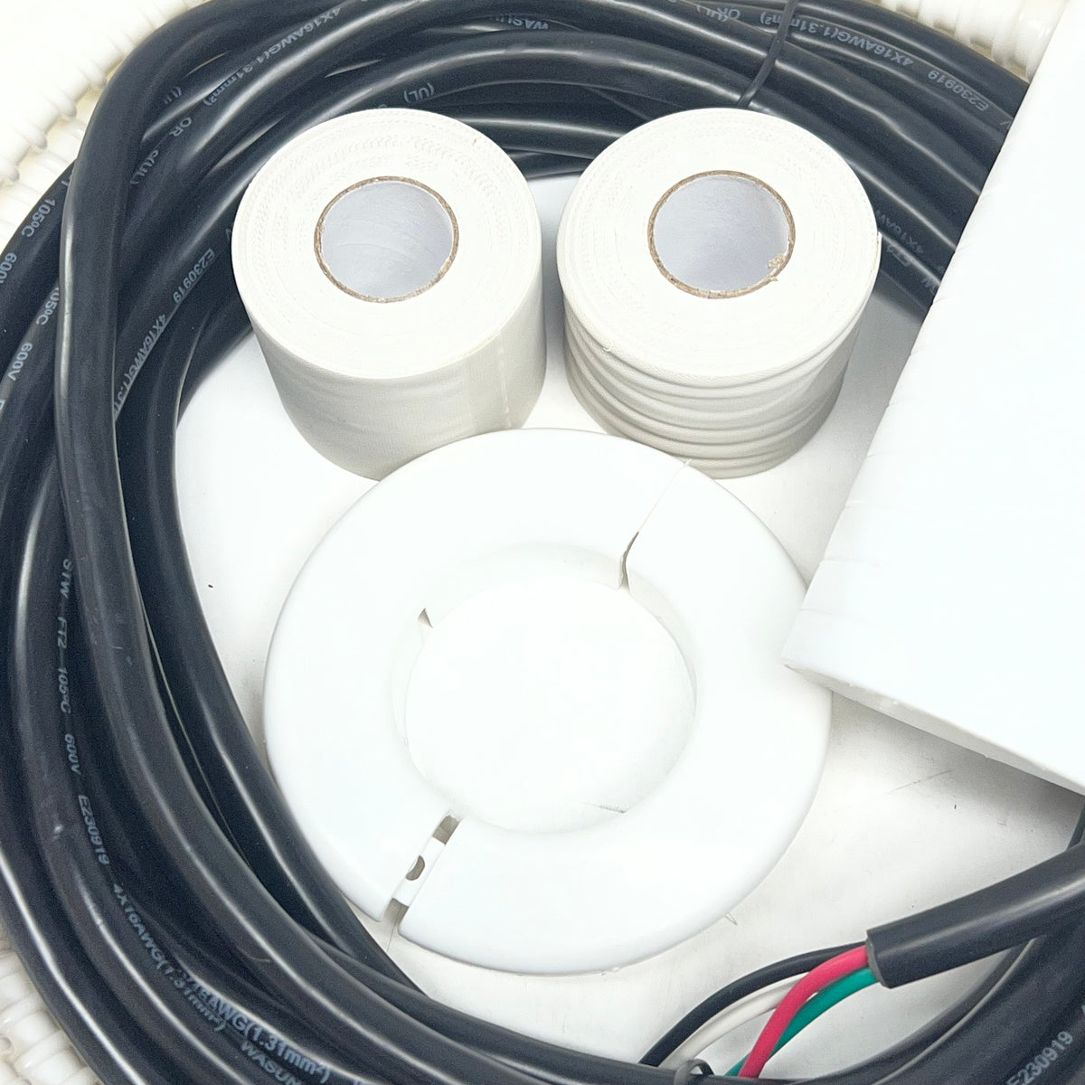 COOPER & HUNTER Bundled Installation Kit 1/4" - 3/8" 25' White PJX-N1-C25MAX