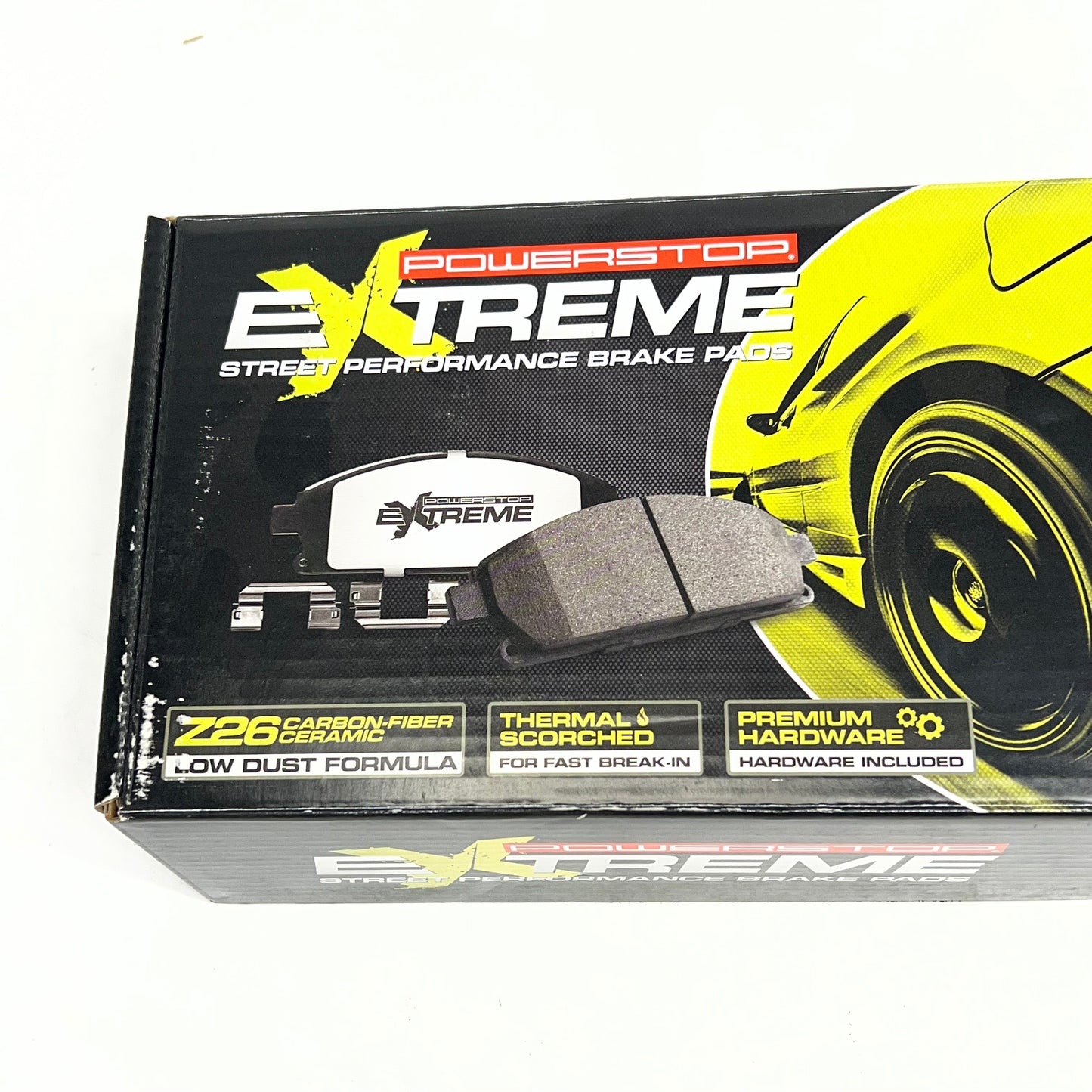POWER STOP Street Performance Carbon Fiber Ceramic Brake Pads Z26-2363